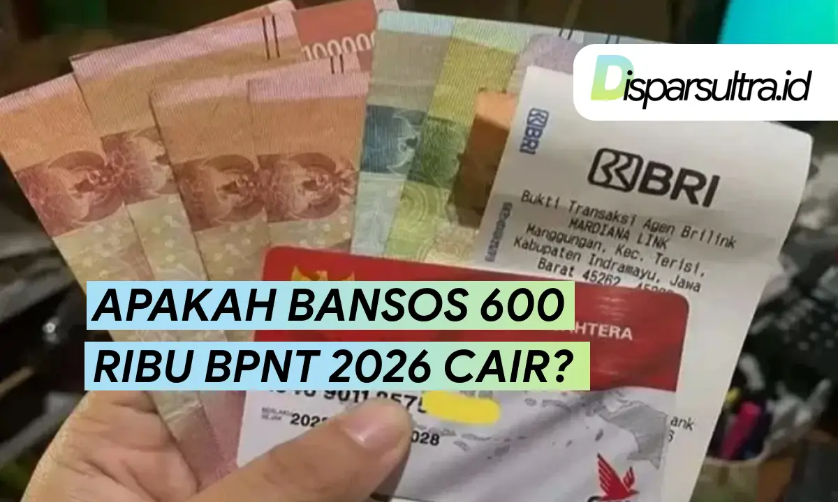 Apakah Bansos 600 ribu BPNT 2026 Cair