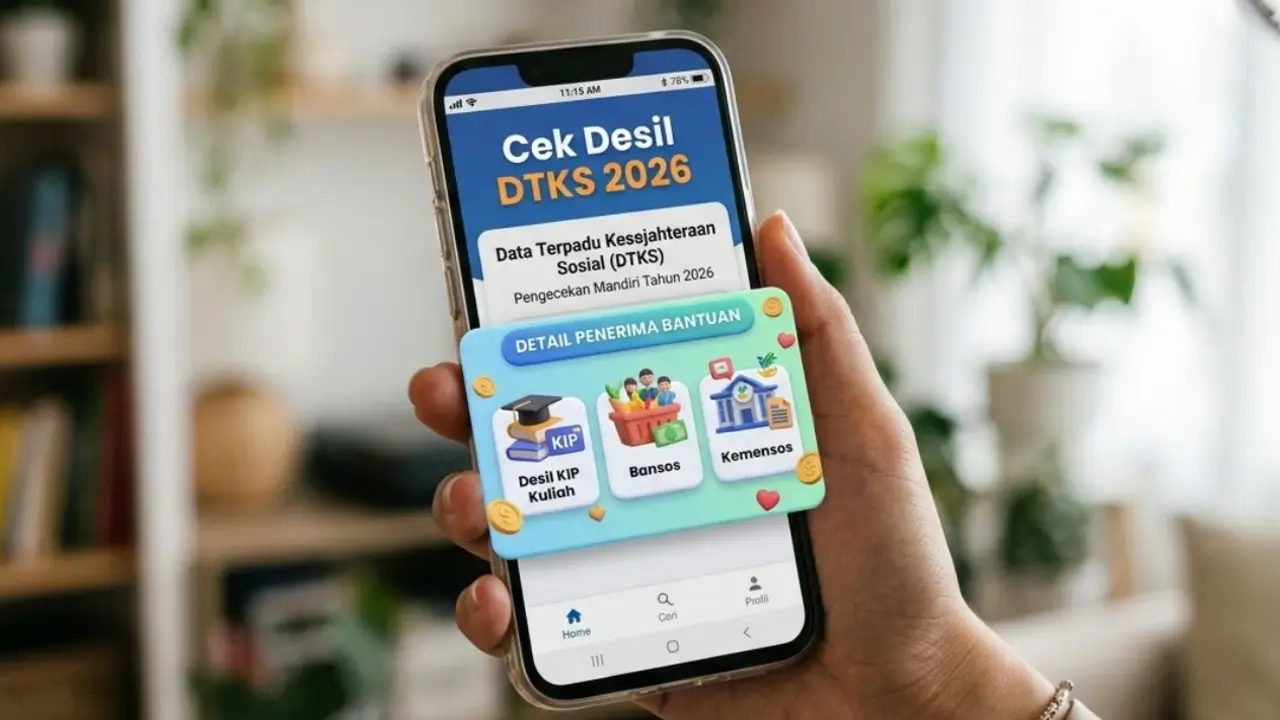 Cek Desil DTKS Online 2026